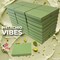 48 Boxes - Made in USA - Empty Jewelry Boxes - 2 Piece Cardboard with Filling 5-7/16" x 3-1/2" x 1" Matte Pistachio Green